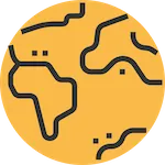 Earth Logo to Navigate