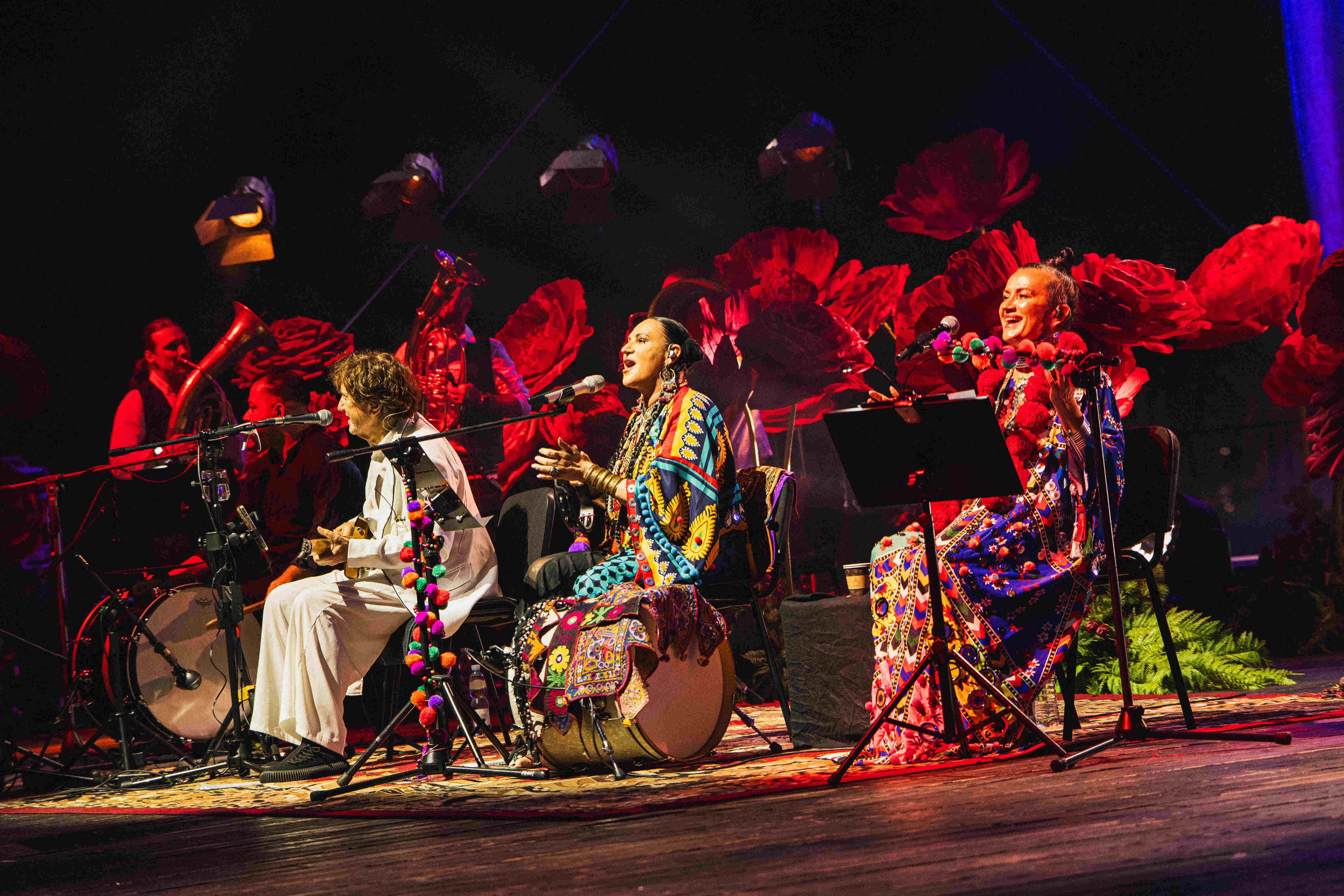 Scenografia na koncercie Kayah i Bregovic