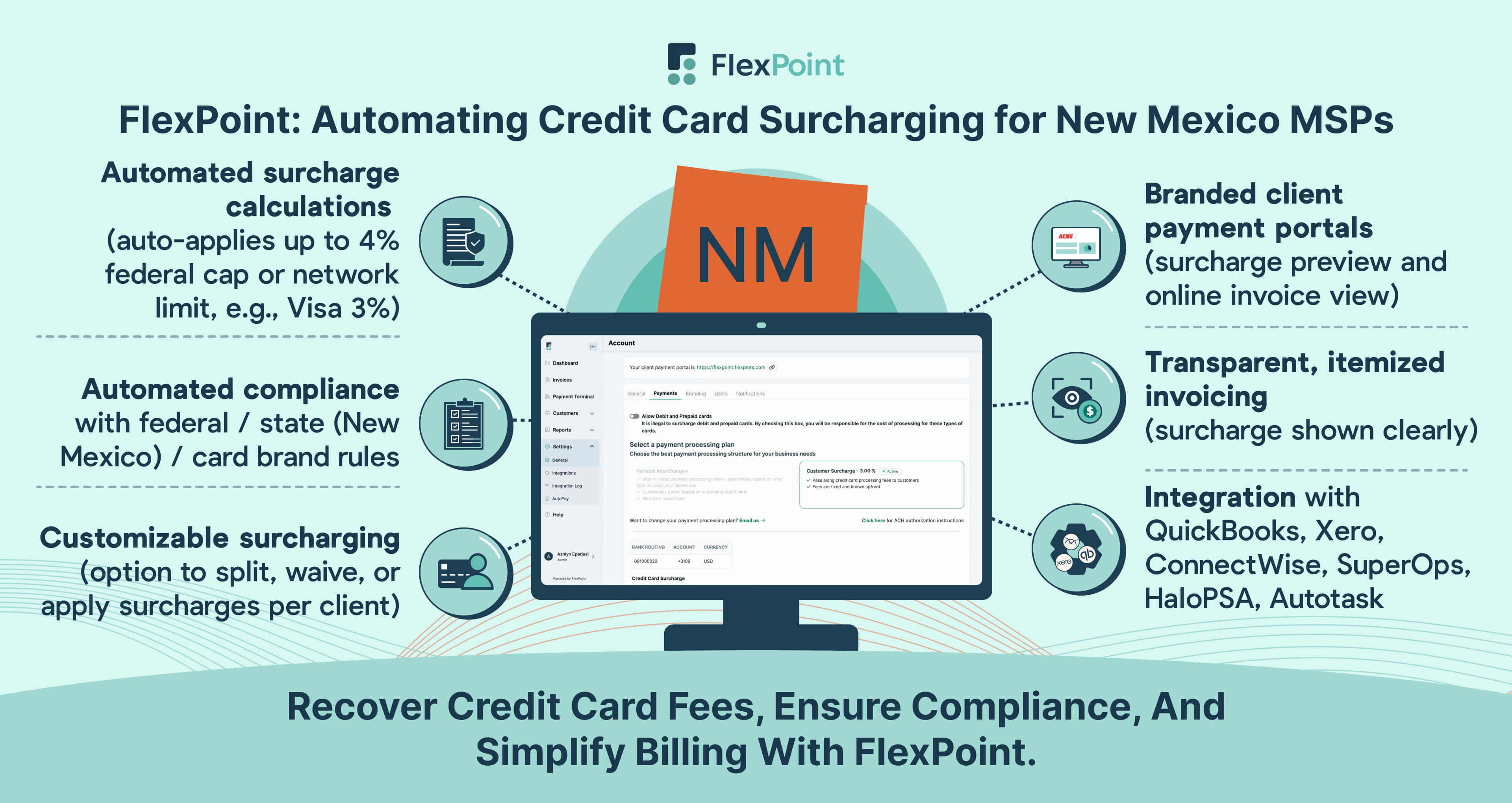 FlexPoint: Automating Credit Card Surcharging for New Mexico MSPs