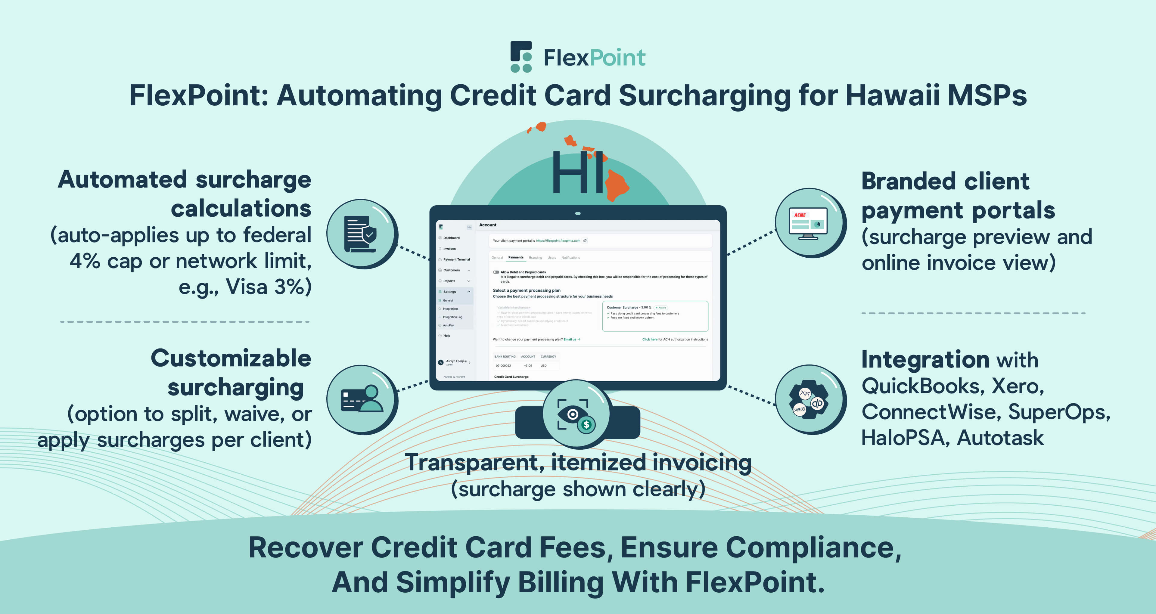 FlexPoint: Automating Credit Card Surcharging for Hawaii MSPs