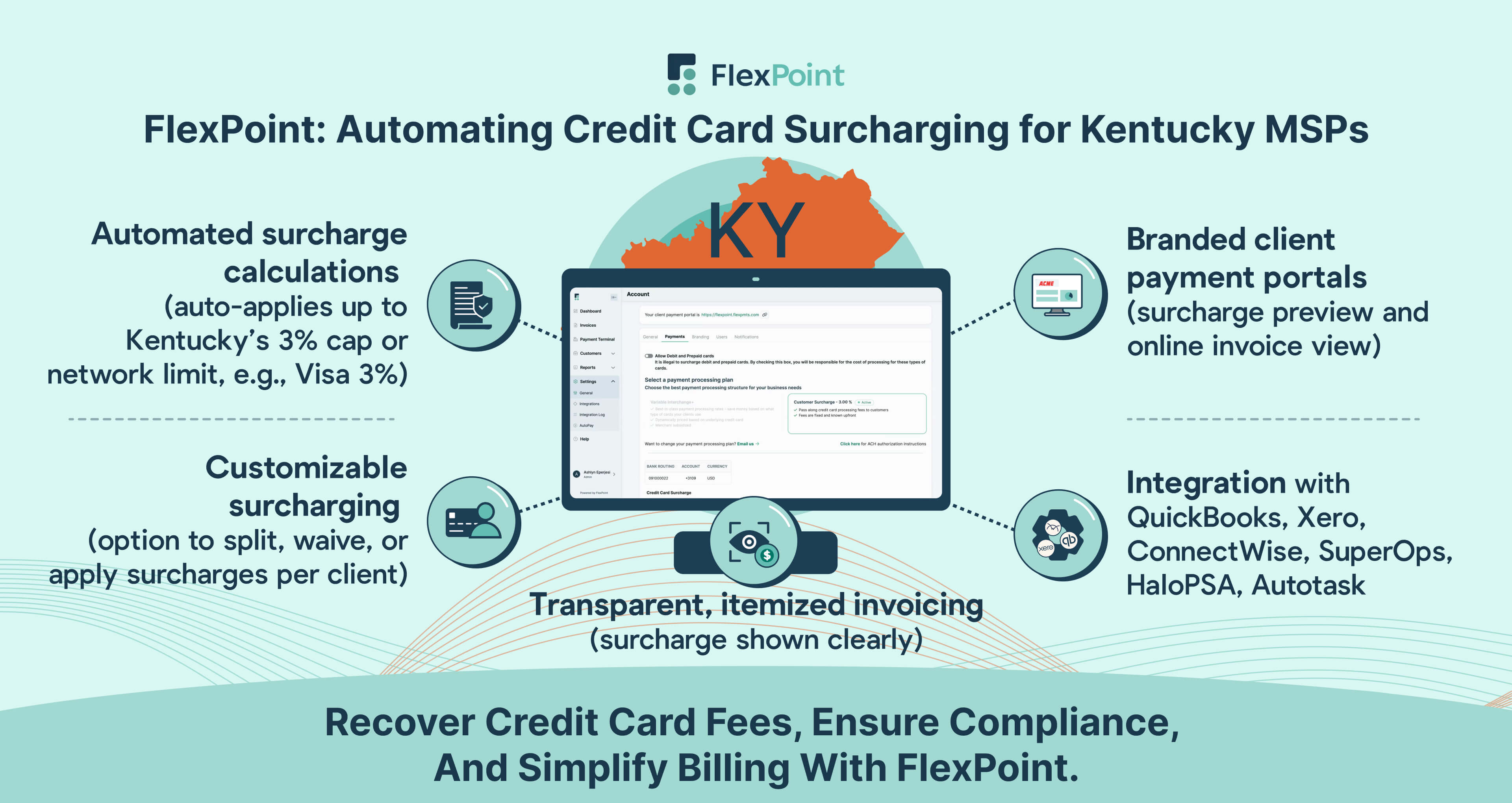 FlexPoint: Automating Credit Card Surcharging for Kentucky MSPs