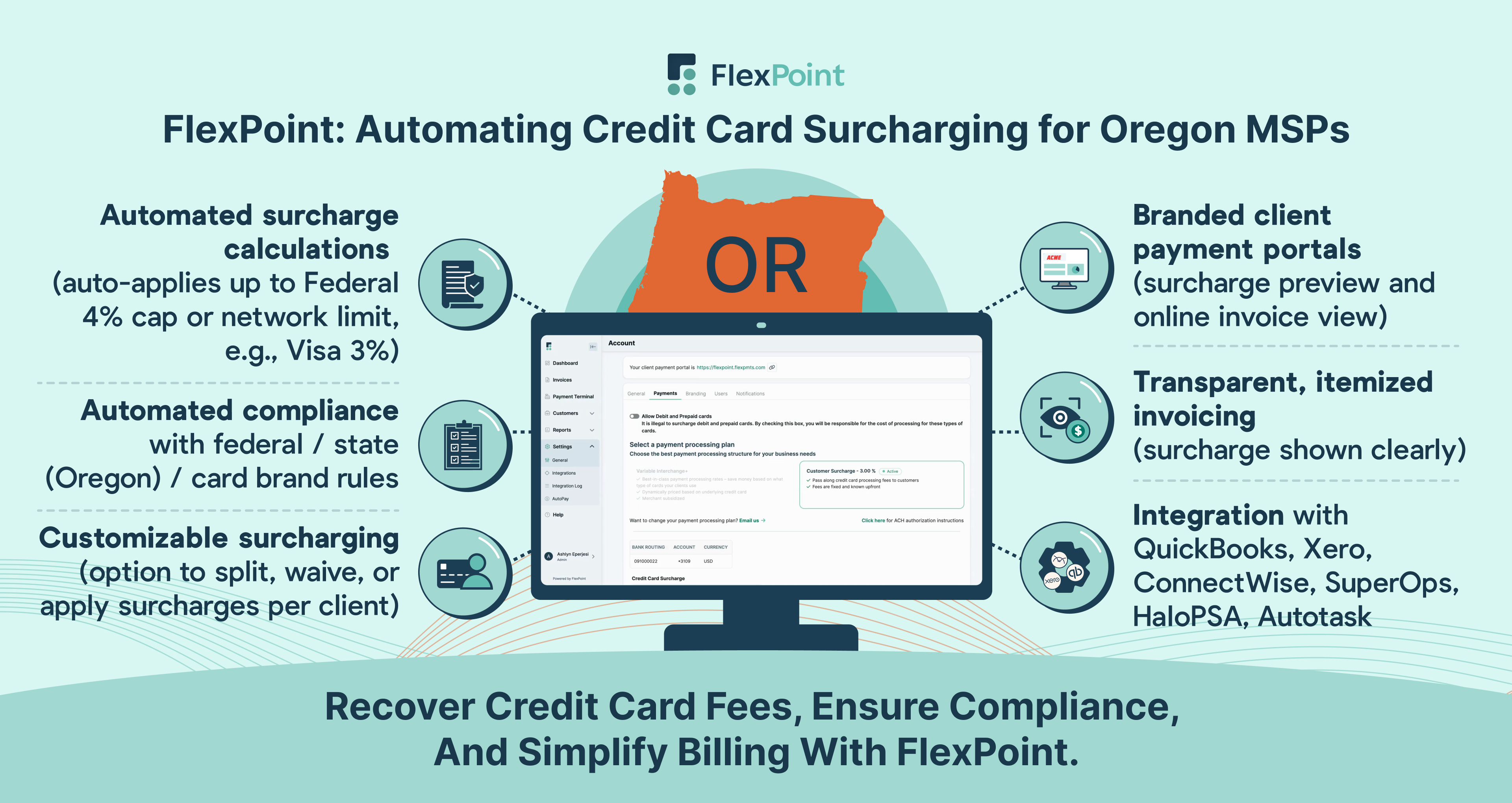 FlexPoint: Automating Credit Card Surcharging for Oregon MSPs