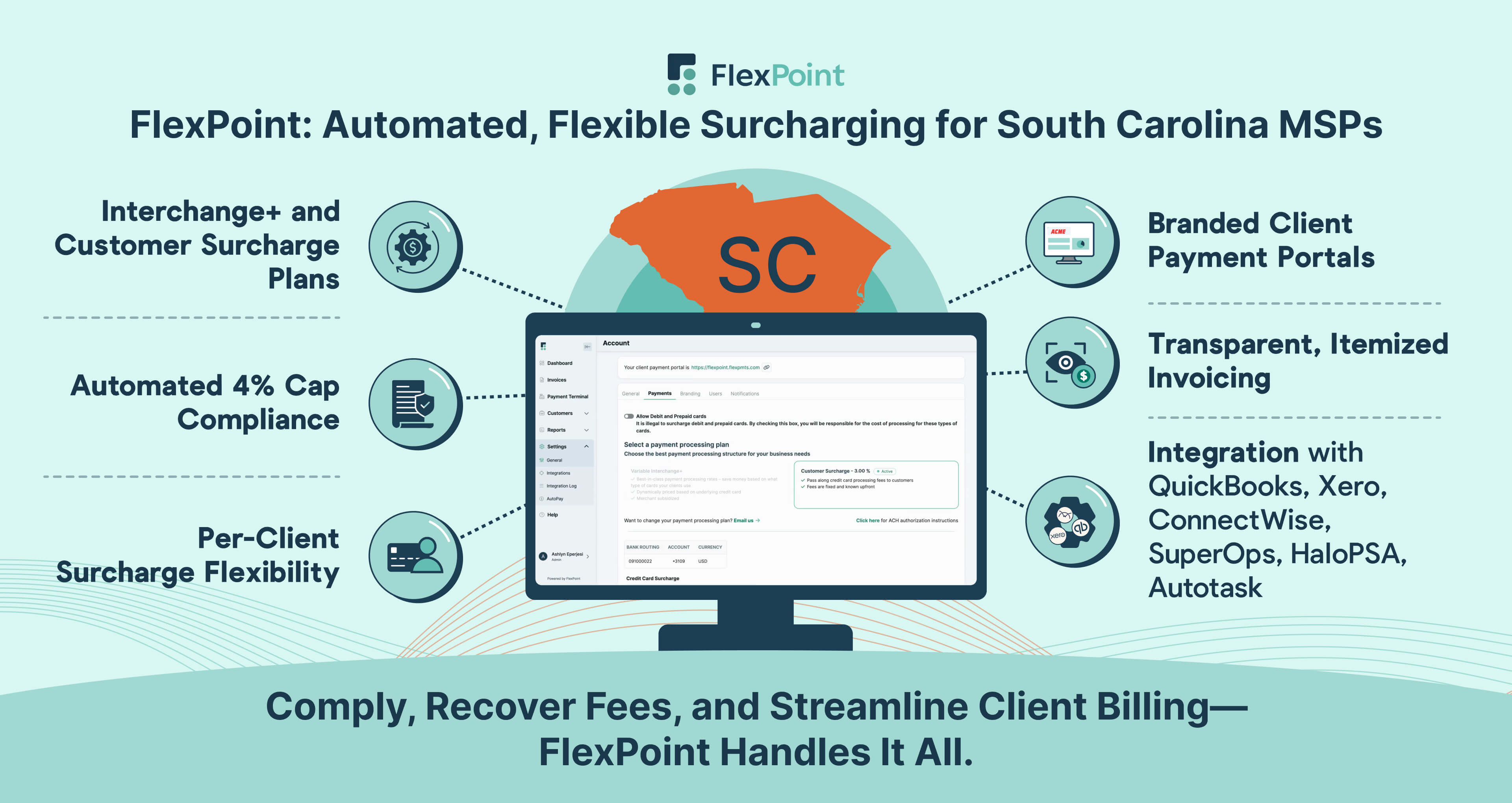 How South Carolina MSPs Can Implement Credit Card Surcharging Effectively