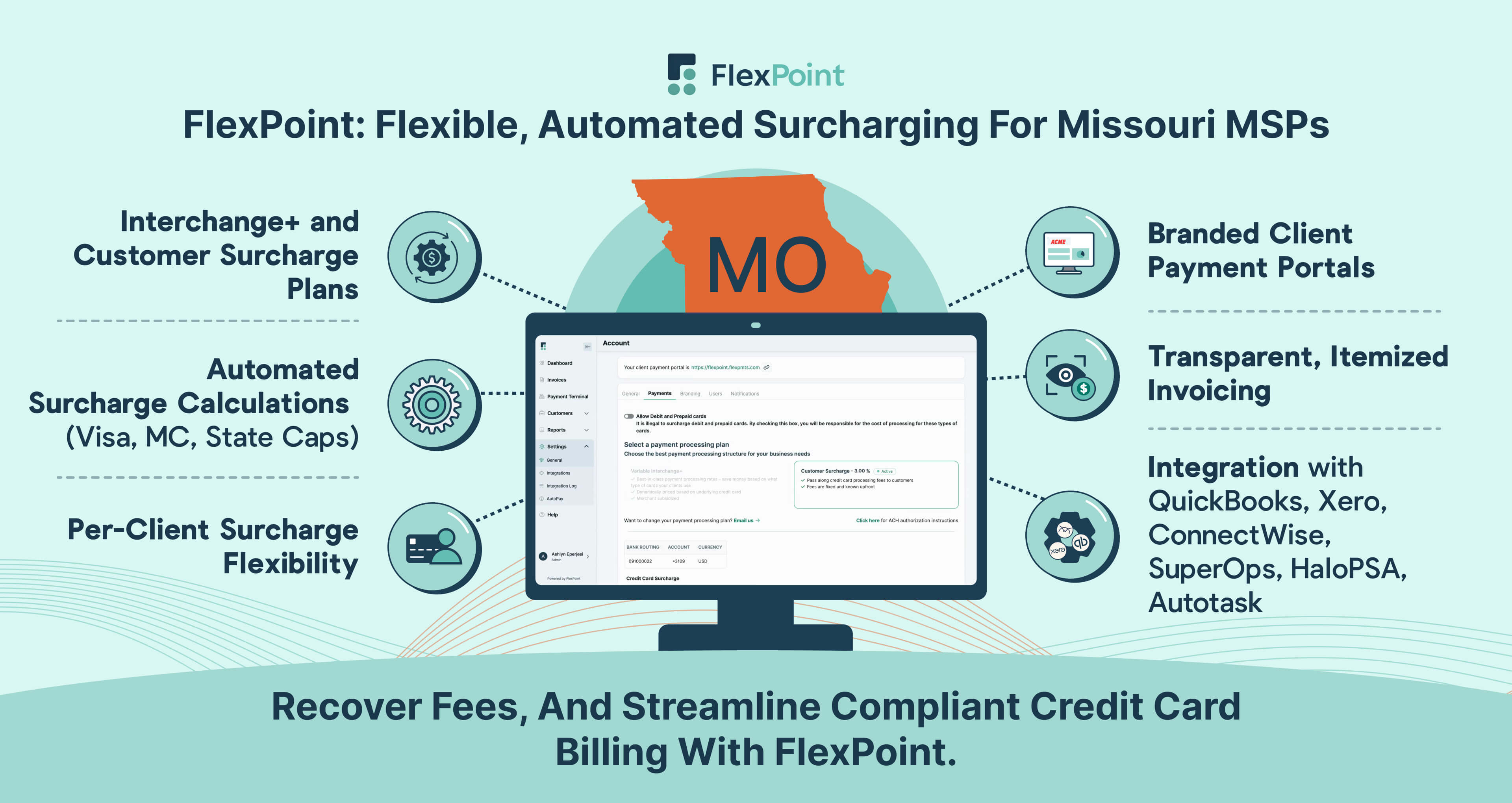 How FlexPoint Automates Surcharging For Missouri MSPs