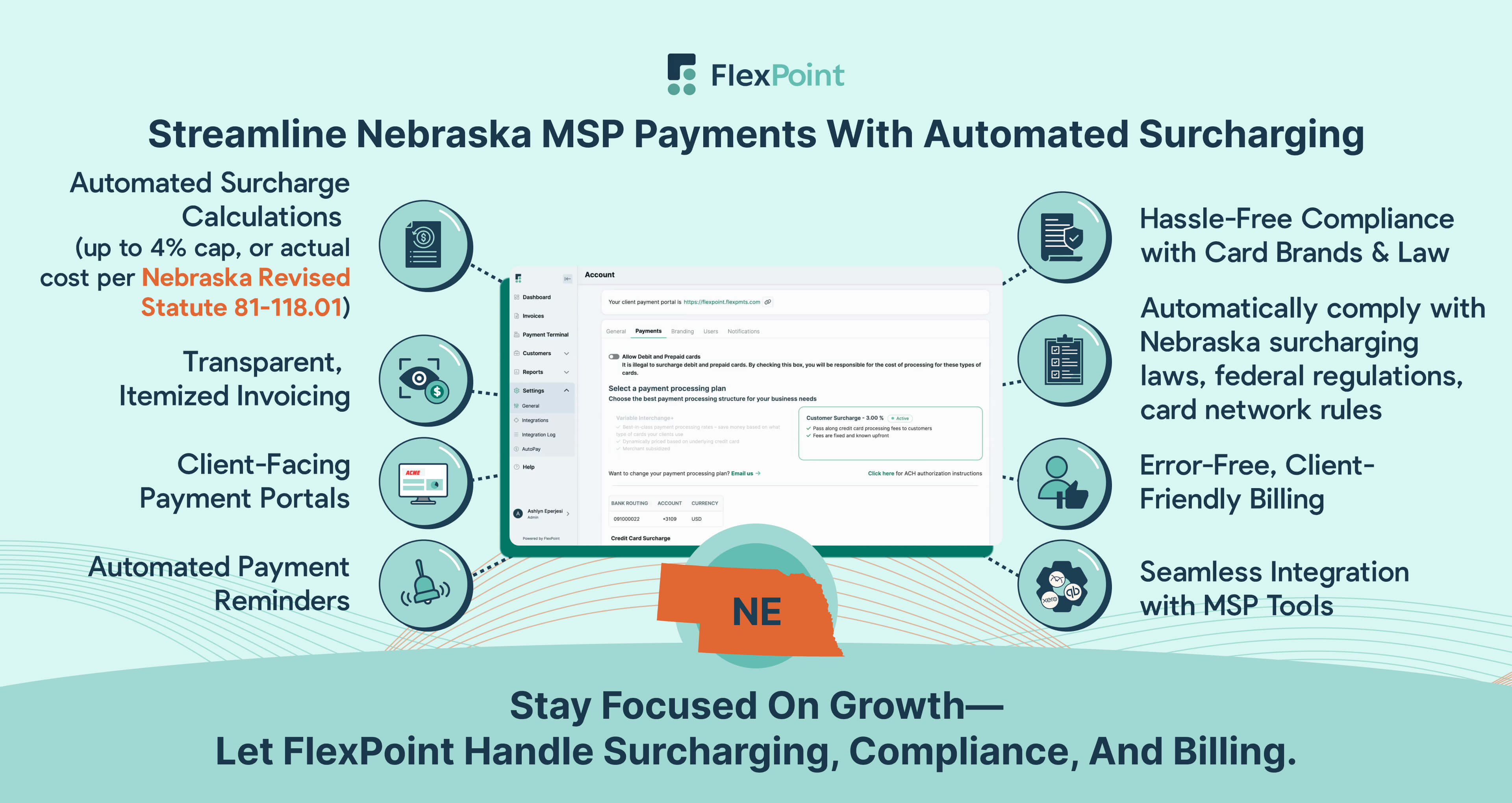 Streamline Nebraska MSP Payments With Automated SurchargingStreamline Nebraska MSP Payments With Automated Surcharging