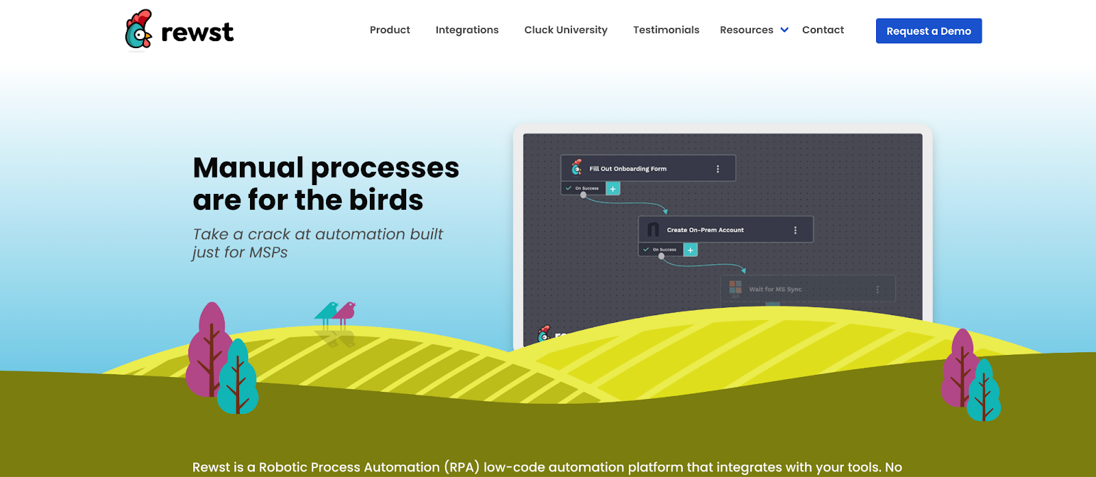 Rewst Home Page