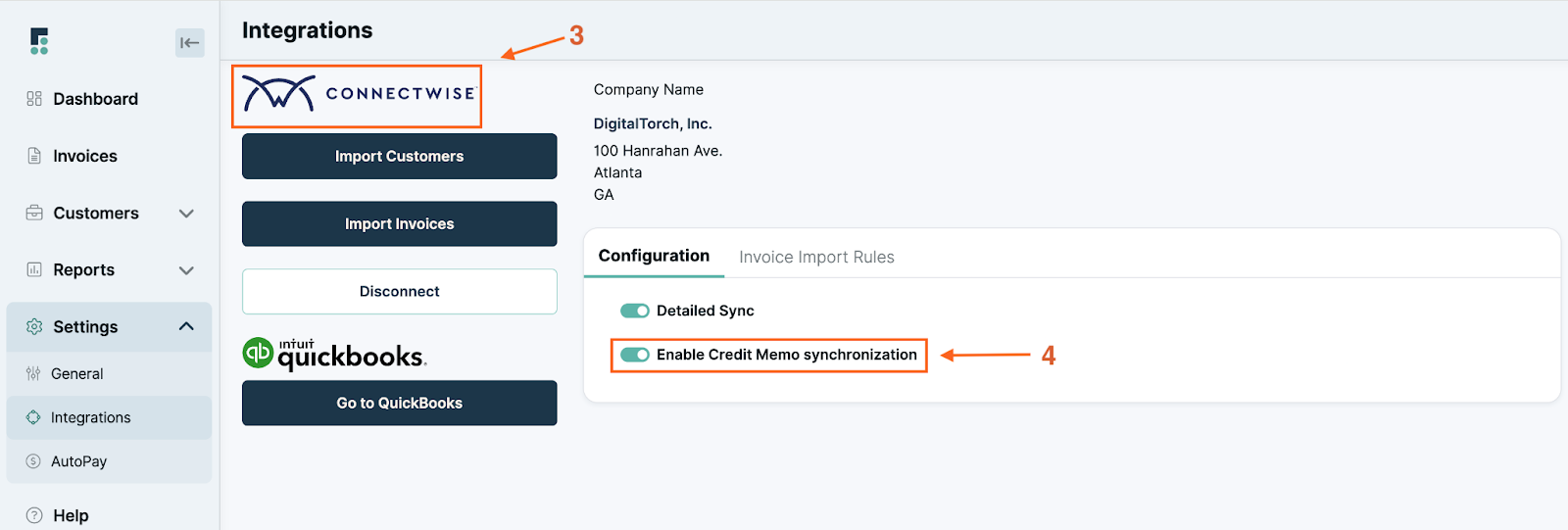  How to Enable Credit Memo Synchronization on FlexPoint 
