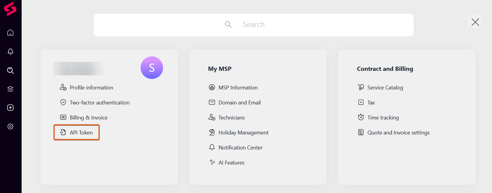 Using API Token for the Integration 