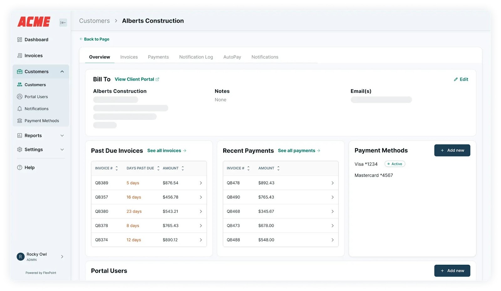FlexPoint Billing Automation
