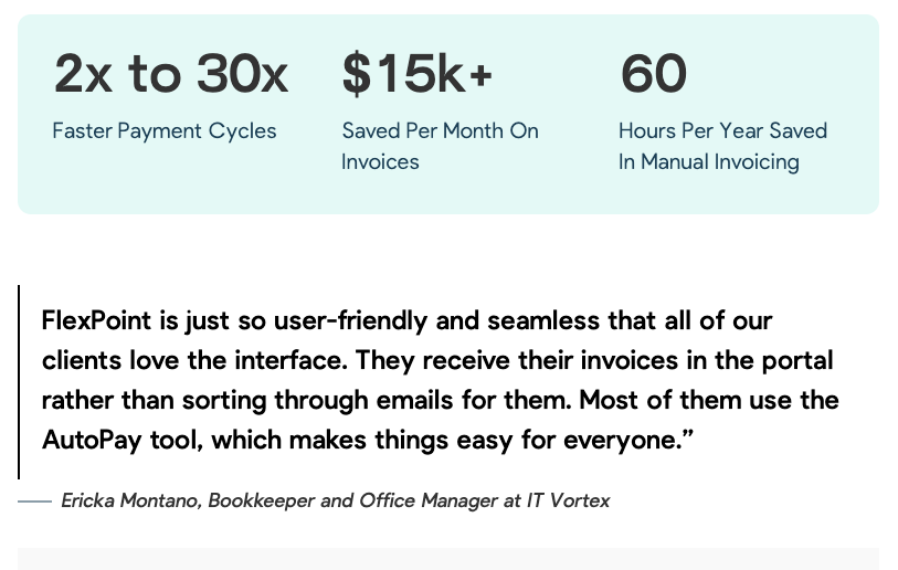 IT Vortex Results with FlexPoint