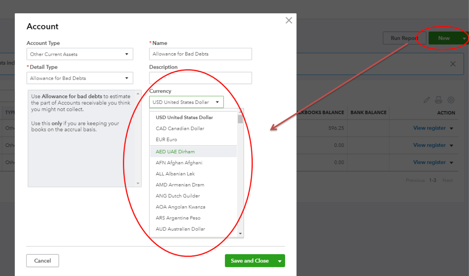 Multi-currency settings in QBD Before Migration to QBO