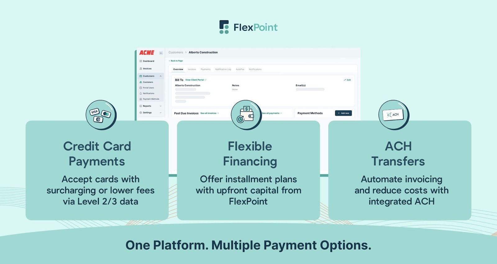 FlexPoint Multiple Payment Options
