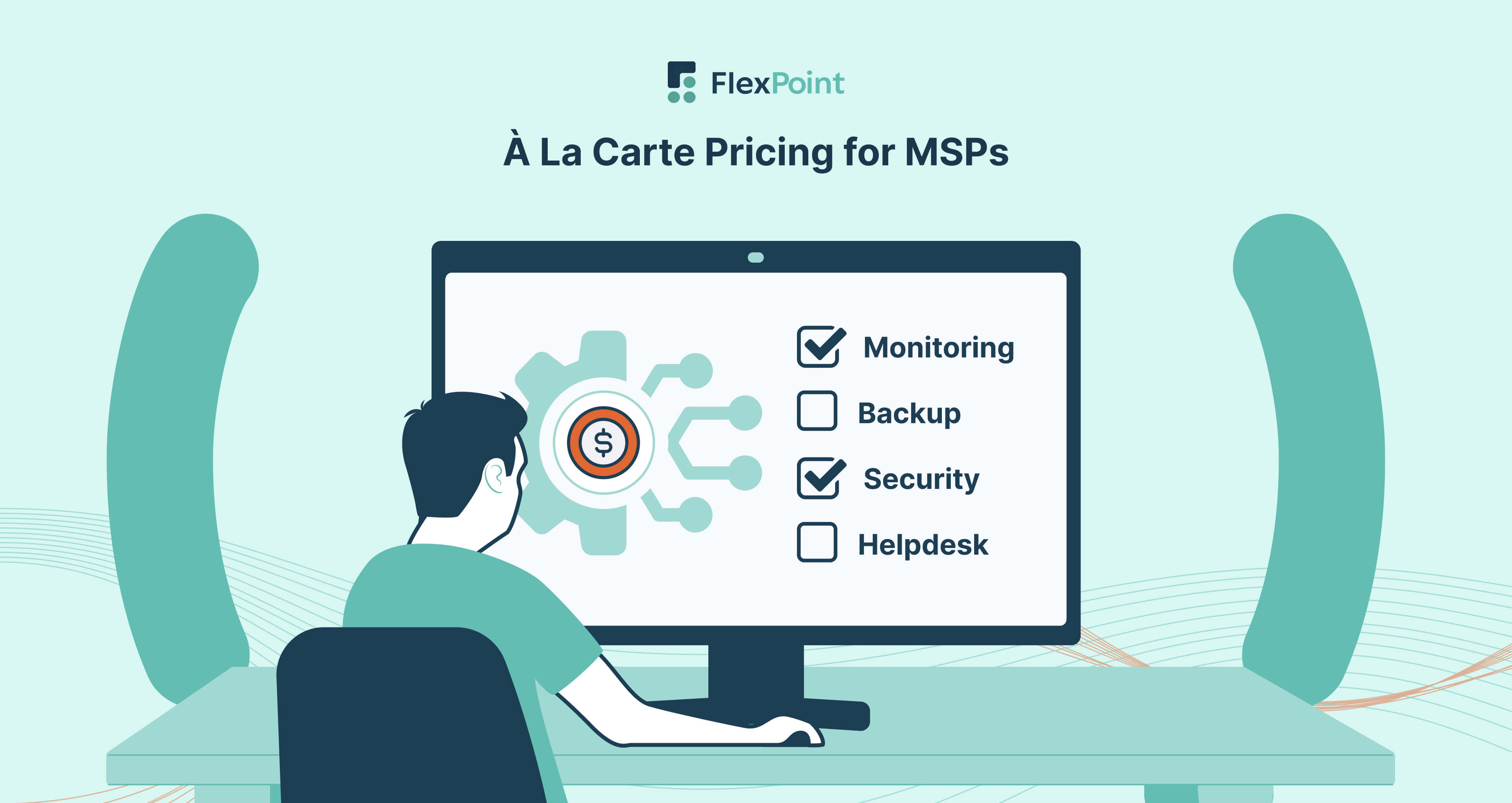 MSP offering customizable service packages through à la carte pricing