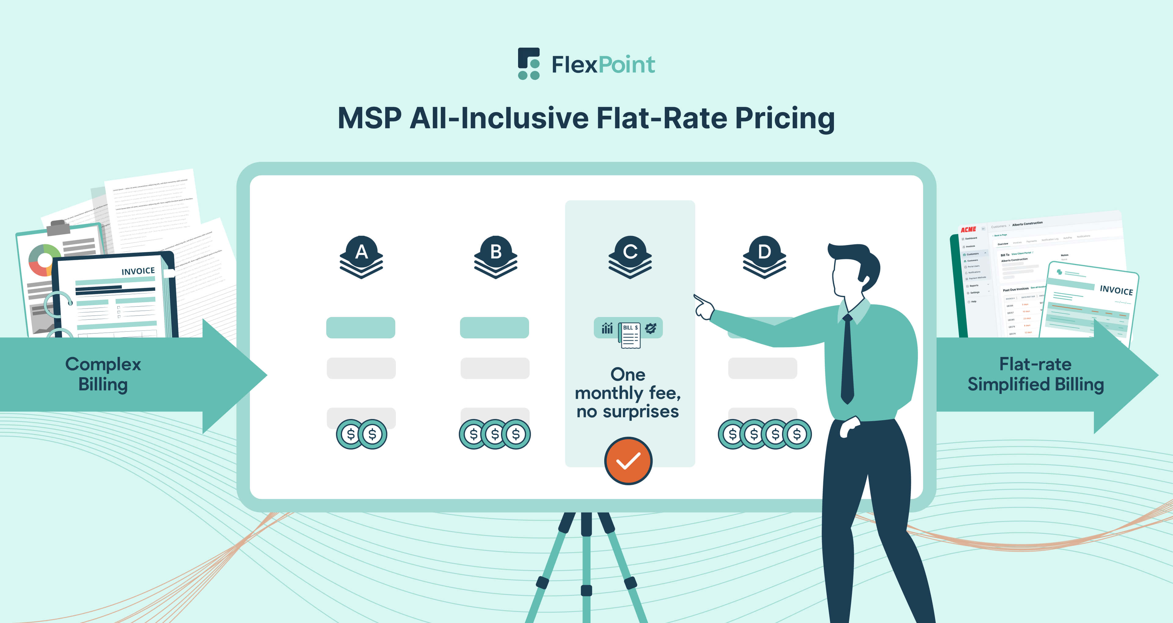 MSP offering flat-rate all-inclusive service package