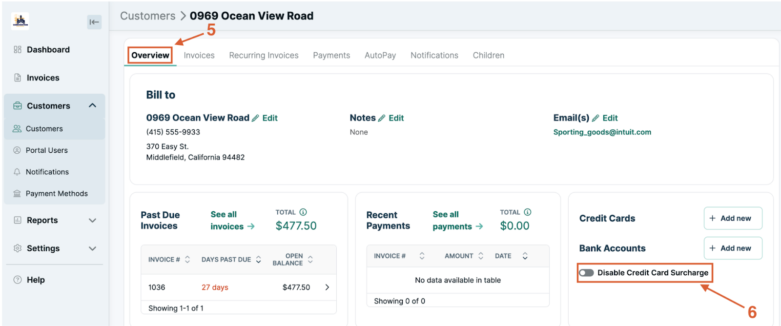 FlexPoint Surcharge Per Customer Option