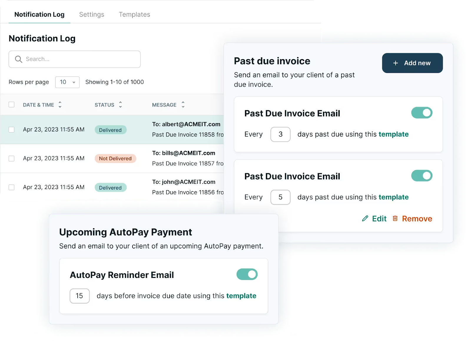 Automated Payment Reminders in FlexPoint