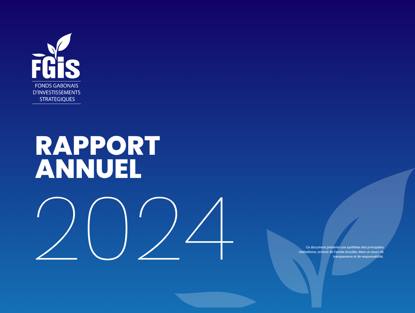 Rapport Annuel 2024 : cap sur la transformation et l’impact