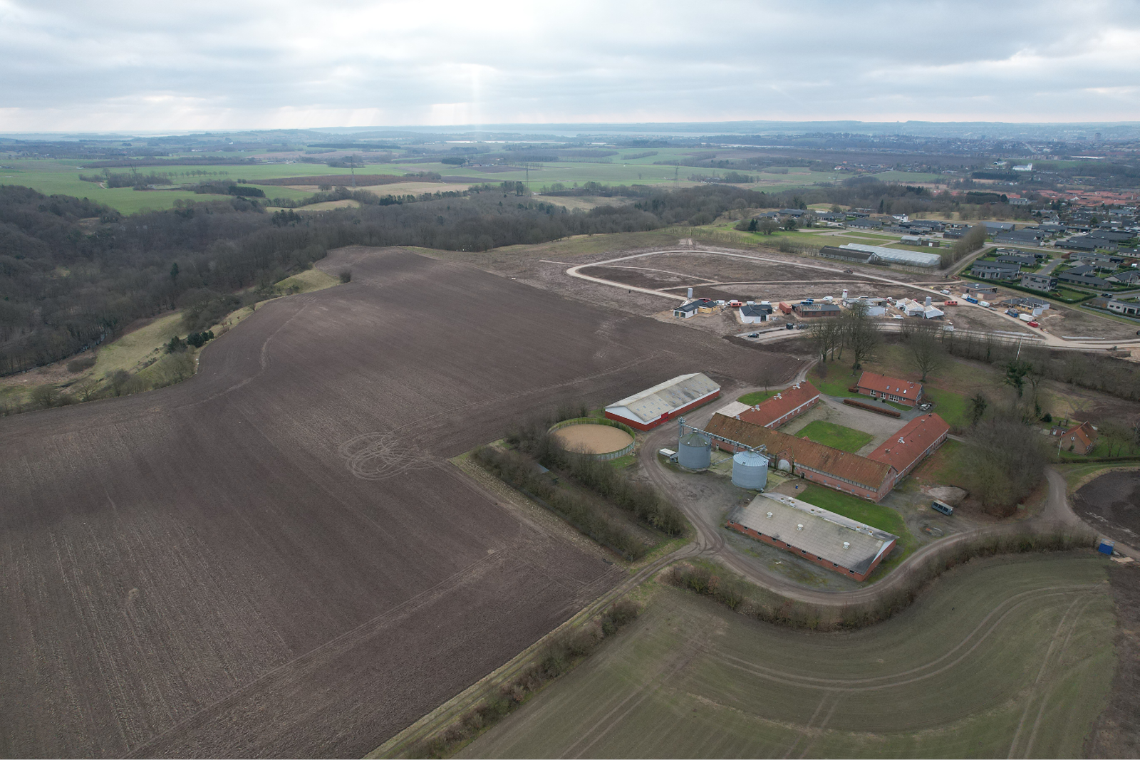 Dronefoto, eksisterende forhold