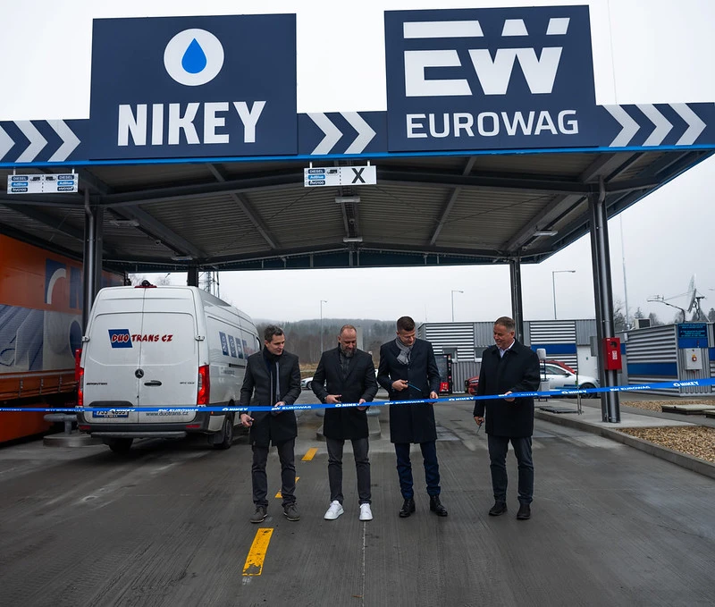 Eurowag je odprl prvo črpalko za biogoriva HVO100 v svoji mreži na Češkem. Emisije CO2 zmanjšajo emisije CO do 90 %