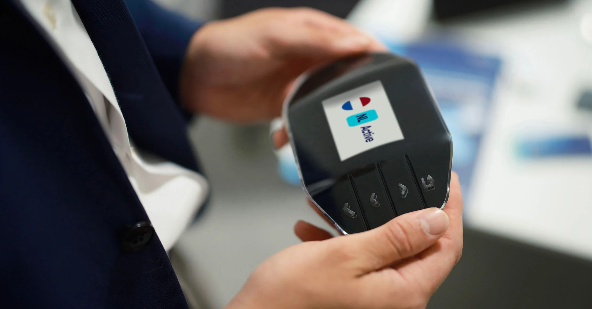 Two red trucks refueling at a Eurowag fuel station.