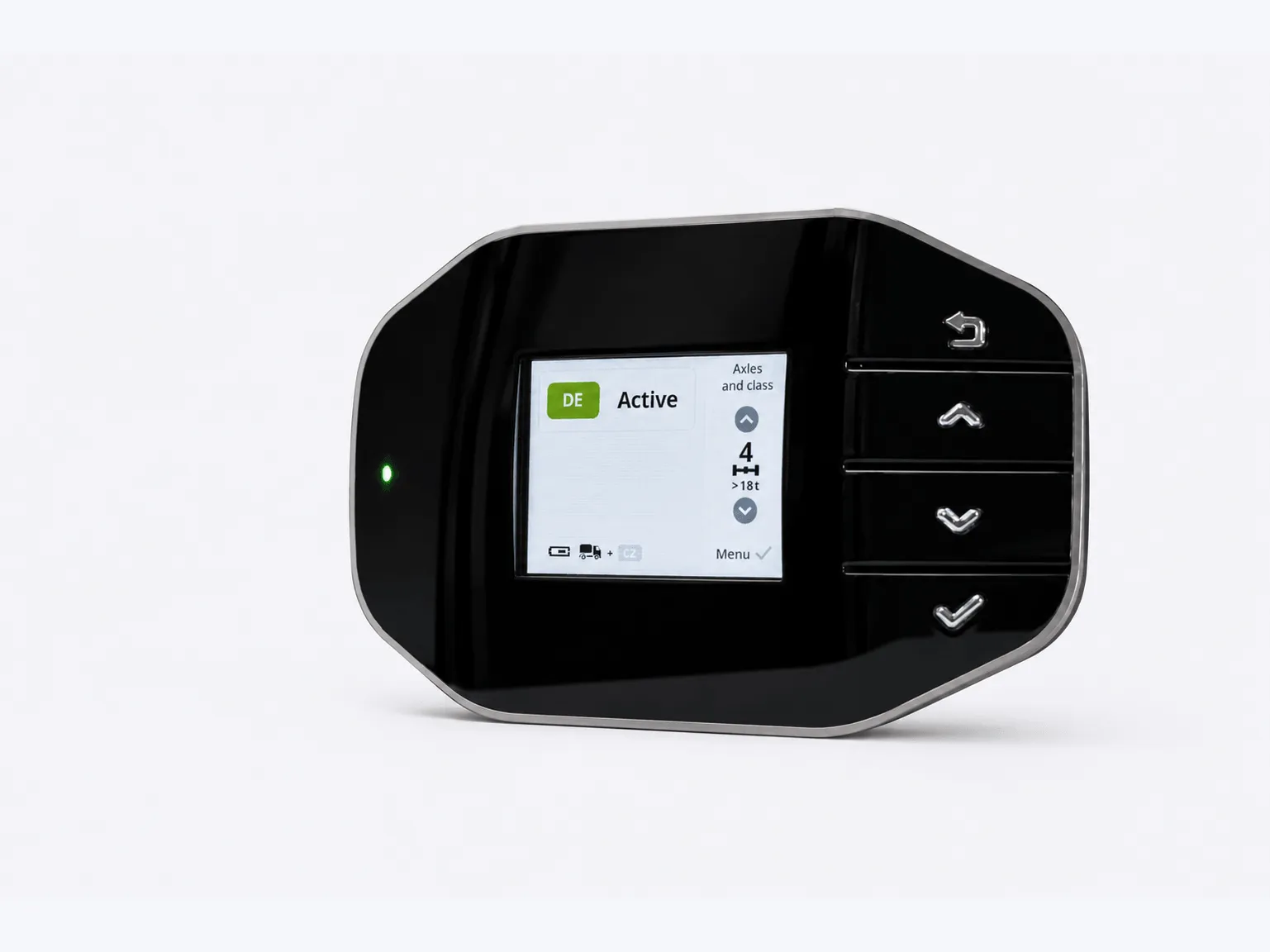 Eurowag EVA OBU device, a key component in vehicle telematics and management.