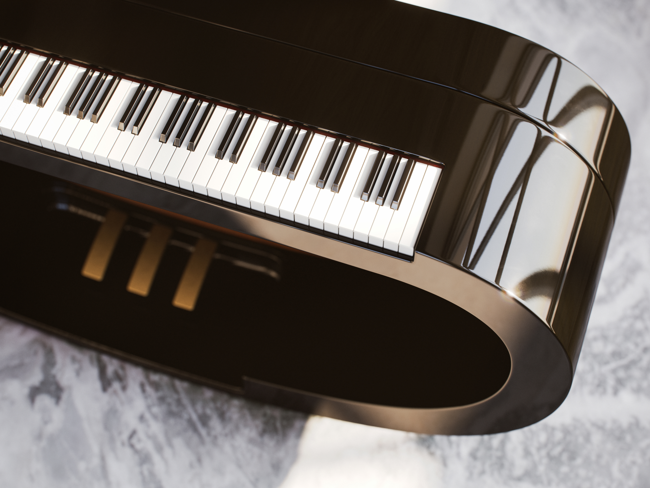 Ravenchord piano, a hardware design masterpiece by Whipsaw