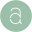 Lowercase 'a' in a circle representing Amelia favicon for health.