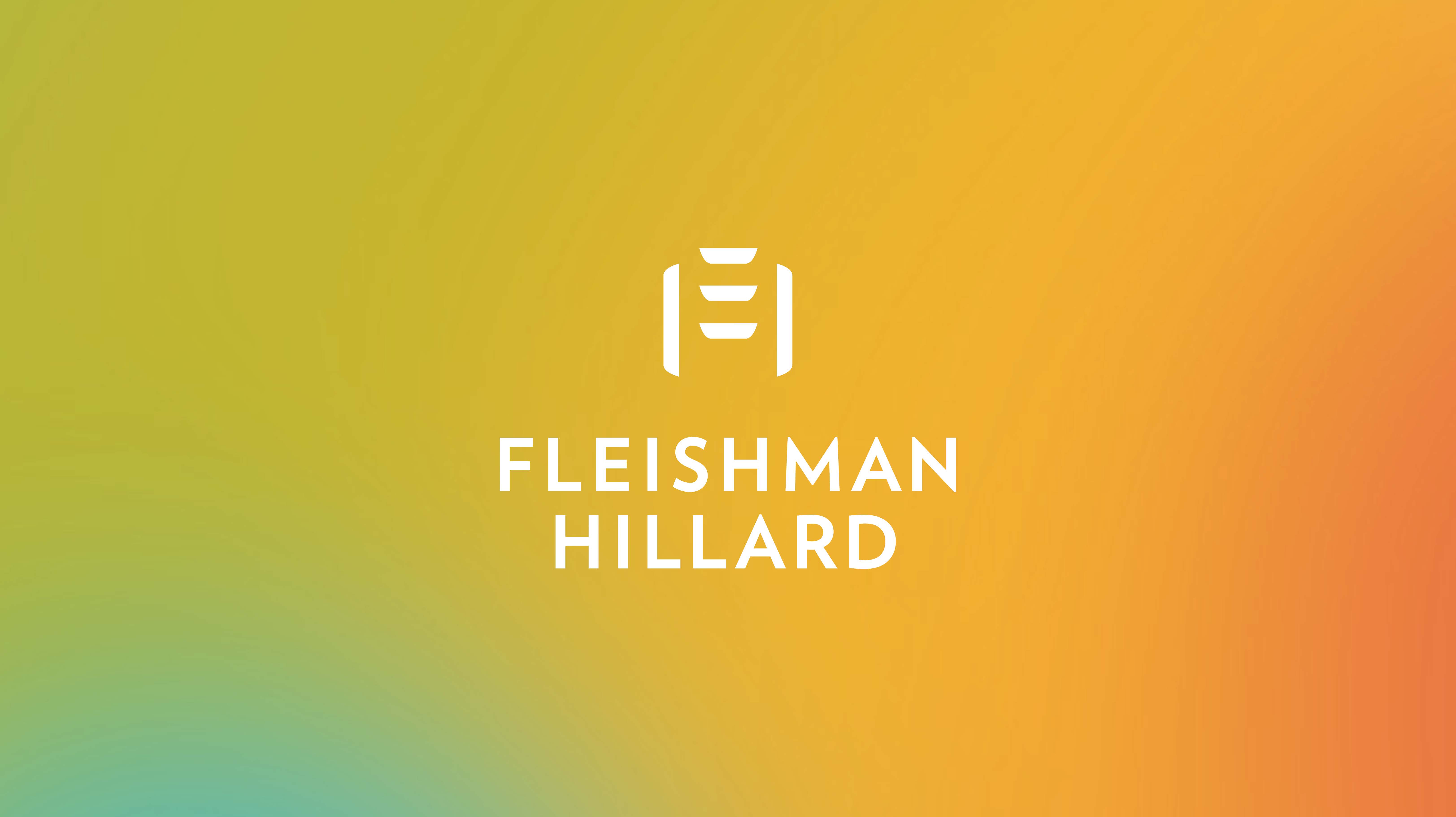 Fleishman Hillard Logo Gradient background