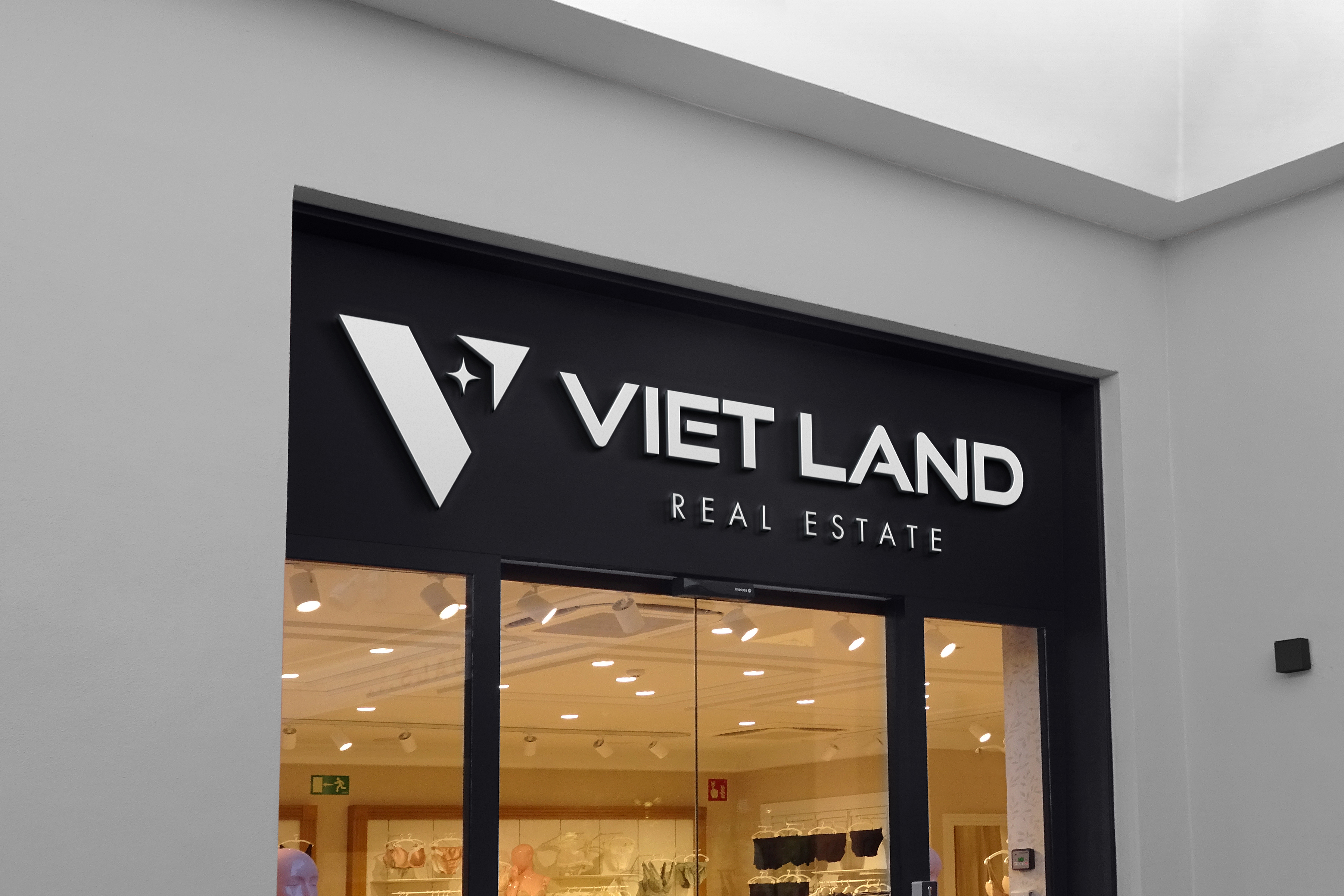 VietLand Store front Mockup