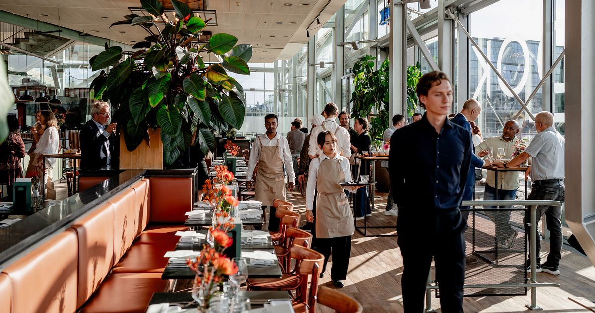 Stadscafé en brasserie Dudok | Muziekgebouw Amsterdam | Muziekgebouw