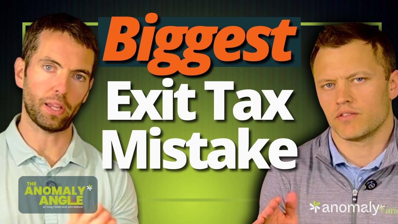 Anomaly Angle #4: Exit Tax Planning with Charitable Trusts