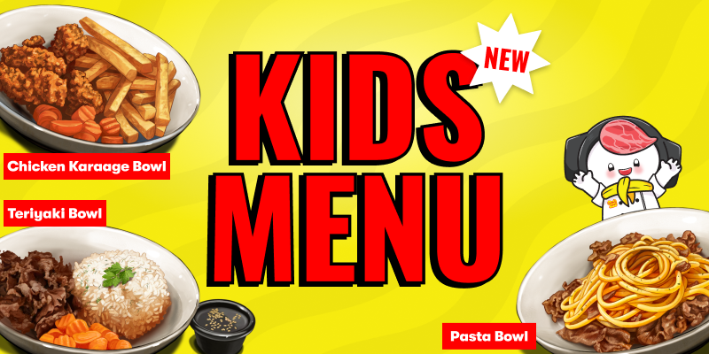 Kids Menu Coming Soon - Fun-Sized Meals, Big-Time Flavor