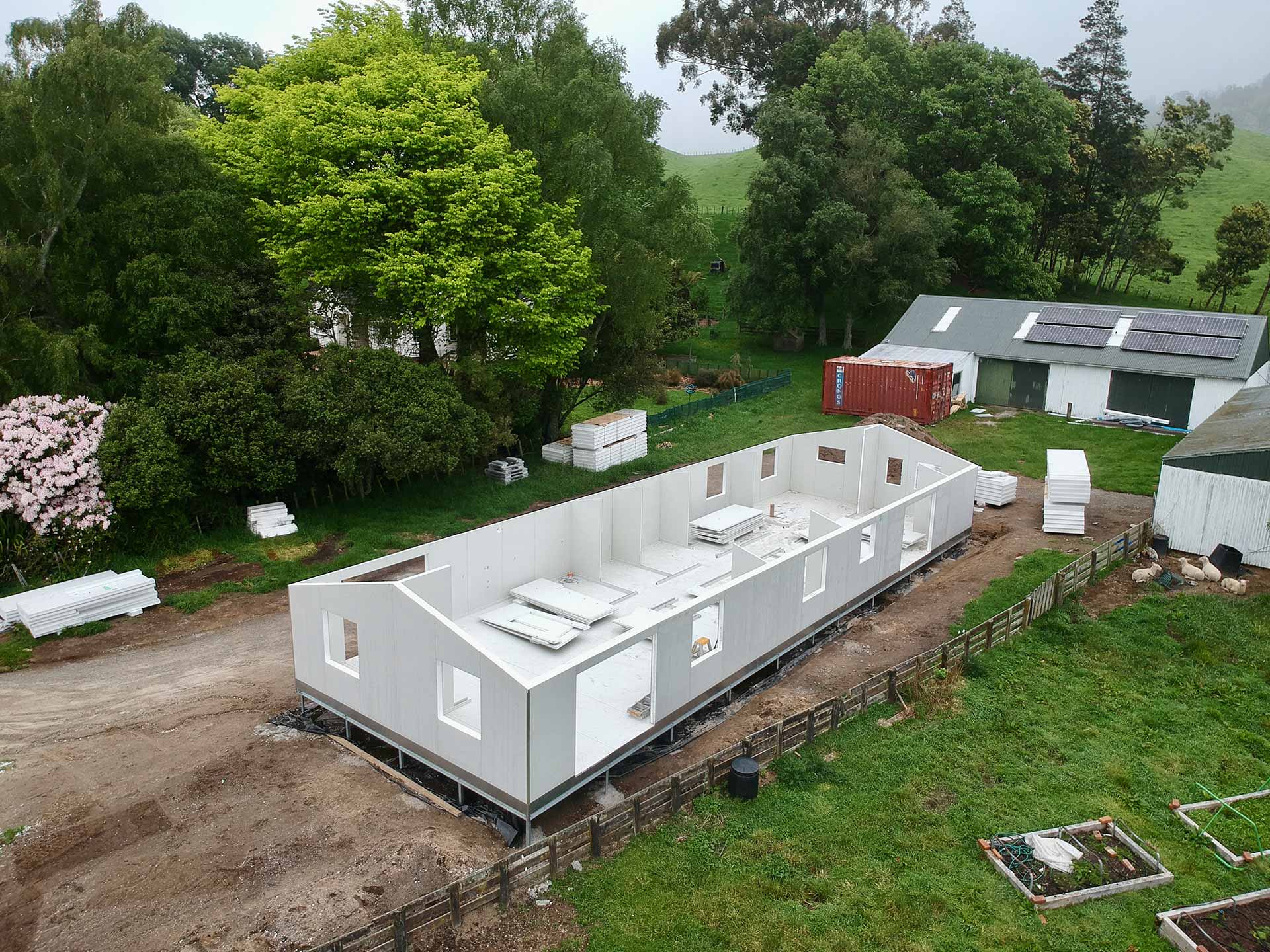 QuickBuild Homes 156sqm 4 bedroom kit set home