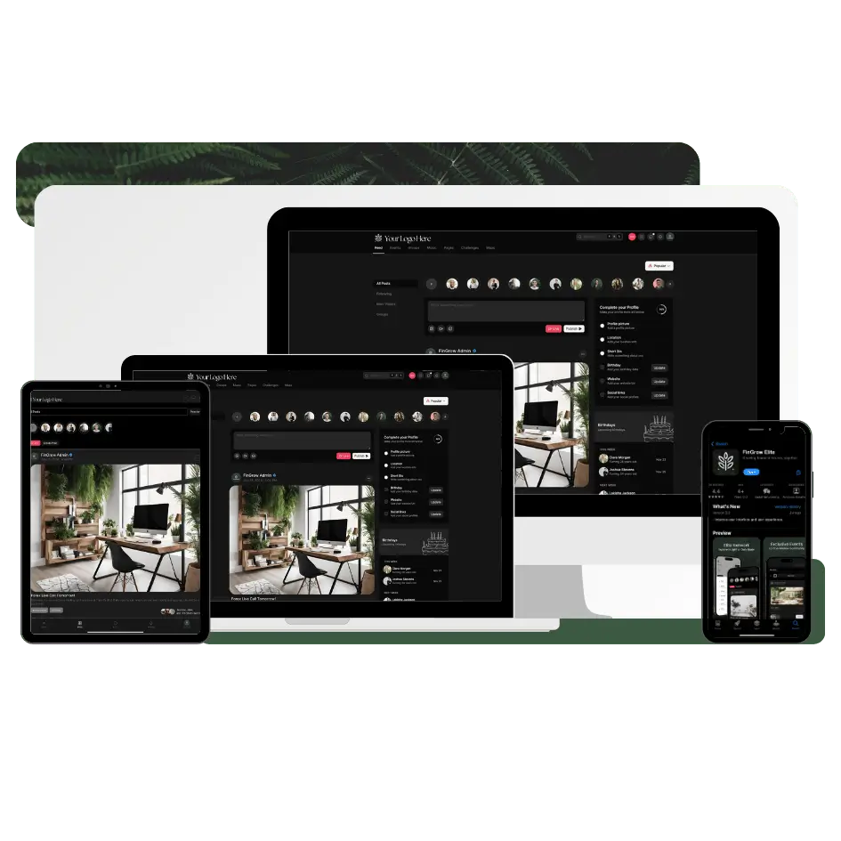 launch a community platform across every device