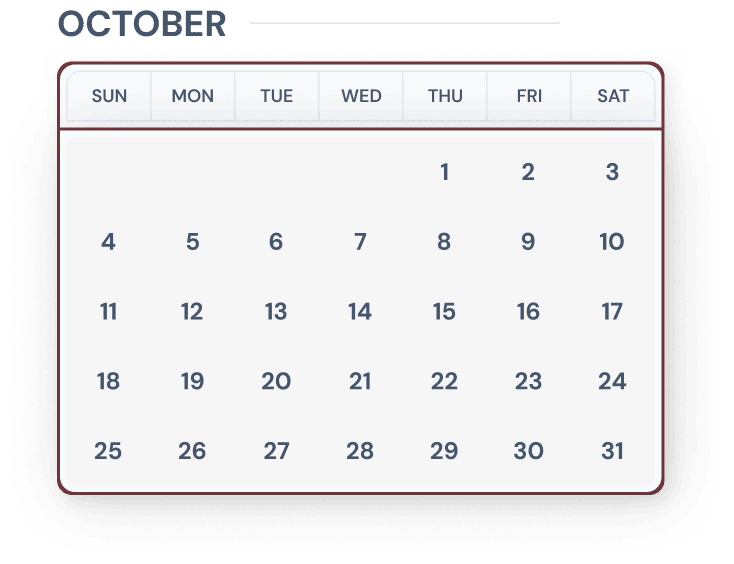 September calendar