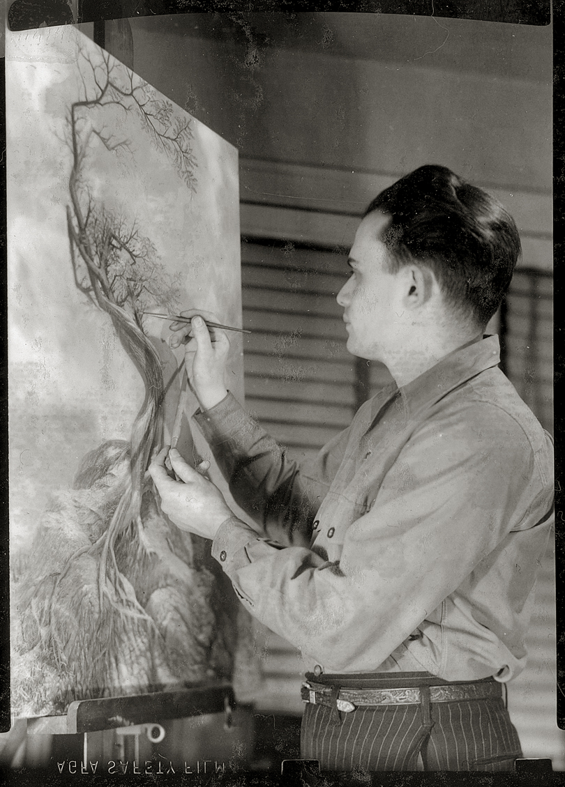 Abe Weiner painting