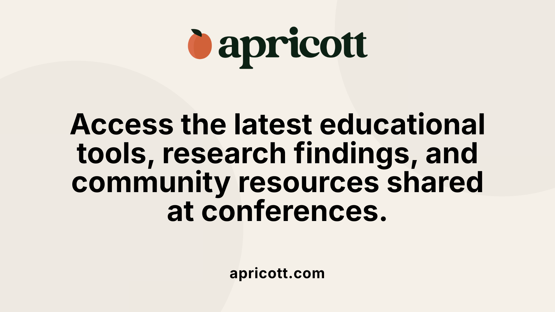 Access the latest educational tools, research findings, and community resources shared at conferences.