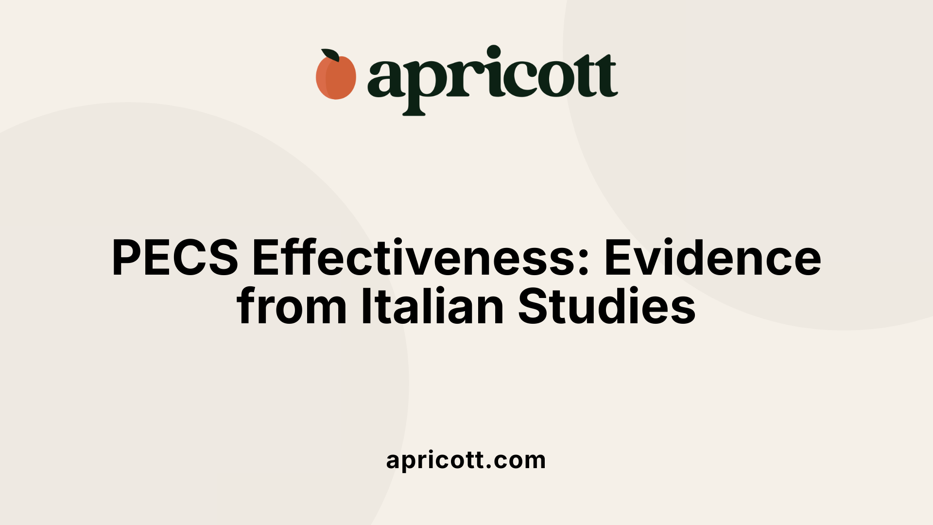 PECS Effectiveness: Evidence from Italian Studies