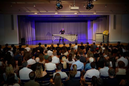 Alex Marti (4i) am Marimbaphon