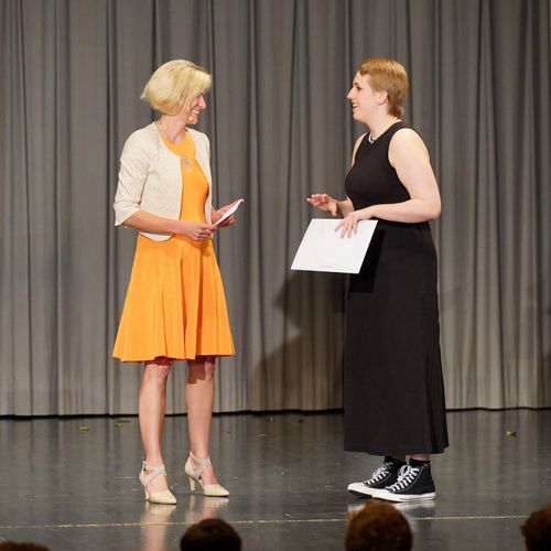 Jimmy-Bauer-Preisträgerin Joëlle Staub (3fa)