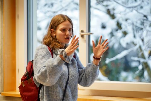 Die Autorin im Gespräch mit Nina Ferraro