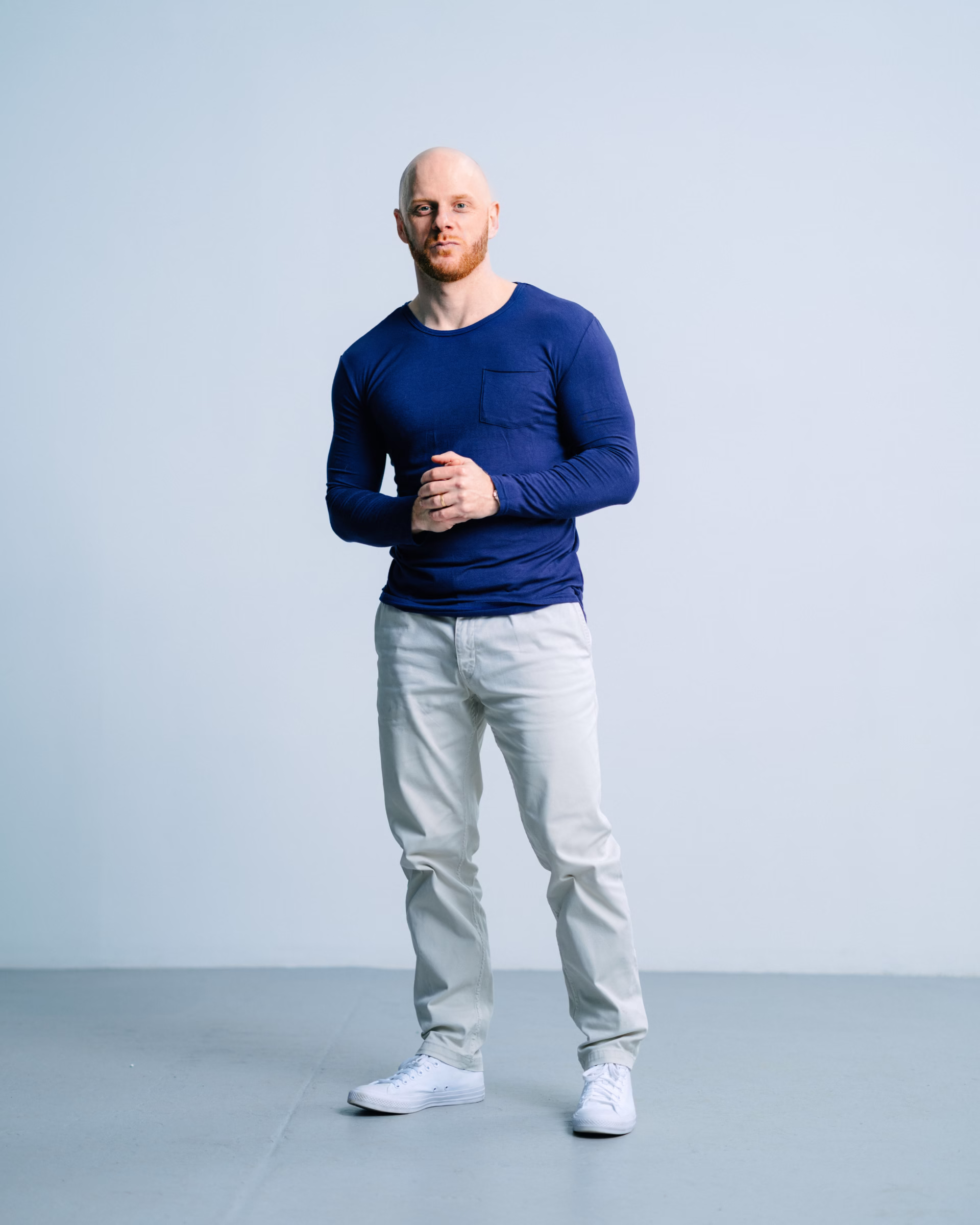 Rob standing in a studio shot