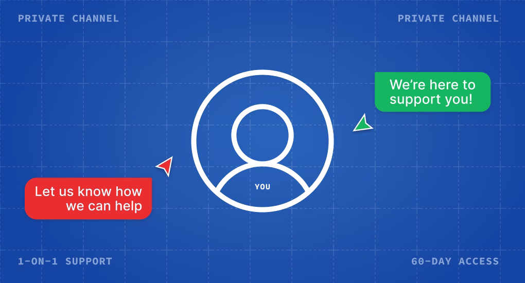 a user being supported