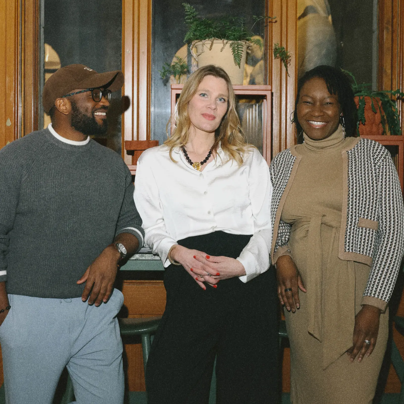 Jessica Rameau in company of people