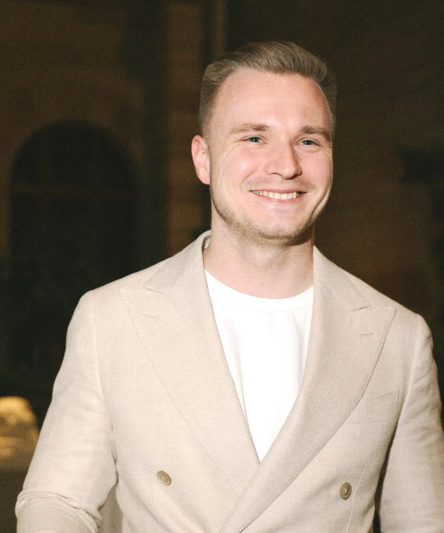 Joshua Seidel smiling