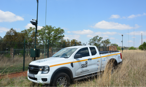 A photo of a Secu Branded vehicle