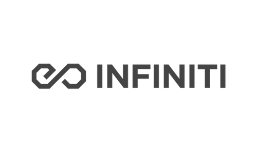 INFINITI brand logo with stylized infinity symbol.