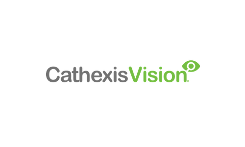 CathexisVision logo with the word 'Cathexis' in gray and 'Vision' in green followed by a green eye symbol.