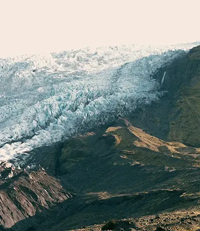 Berg mit schönem Gletscher - Symbolbild von Five Glaciers Consulting für Klimamanagement