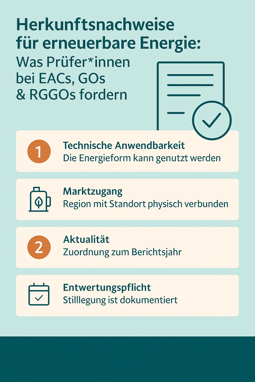 4 Tipps aus der Praxis - EAC-Verifizierung für CCF